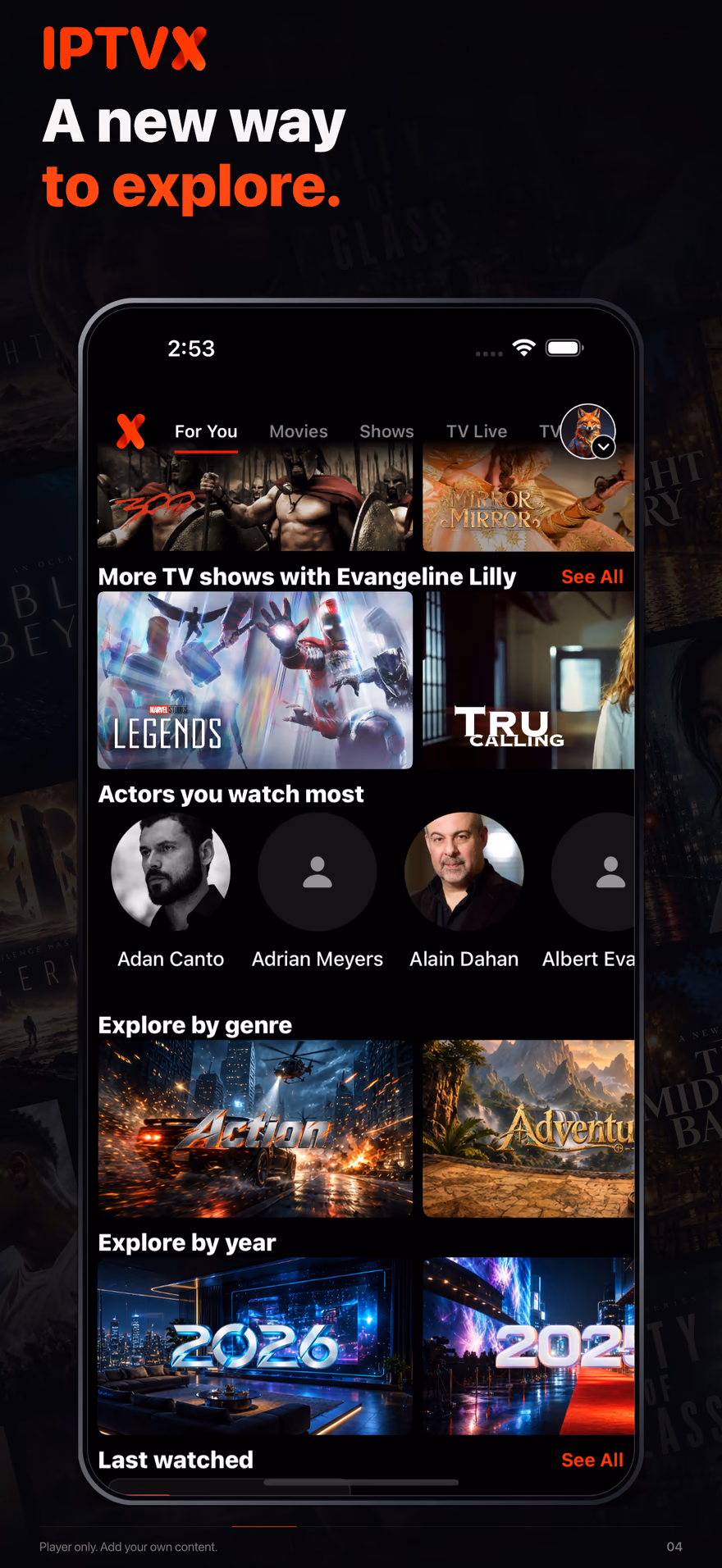 Explore: browse by genre and year — iPhone 04/10